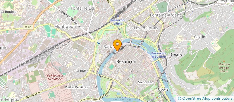 localisation de l'entreprise MONSIEUR BEN ISSA BARISSOIFA  BESANCON