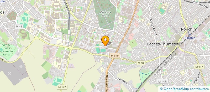 localisation de l'entreprise MONSIEUR BEN KHALED FAIDHOINE CHAMASSI à LILLE