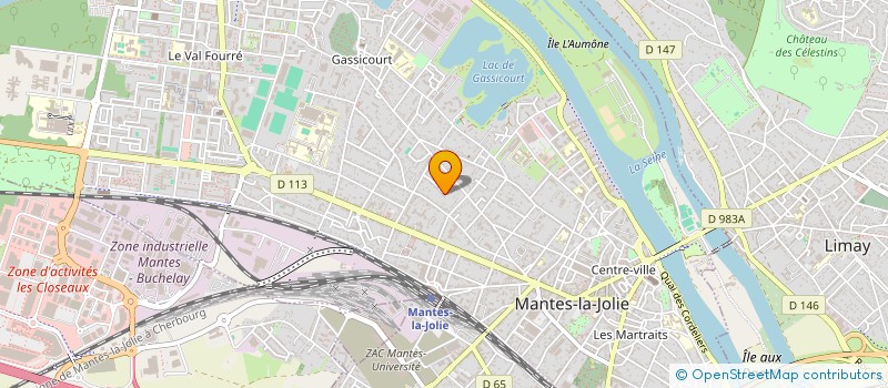 localisation de l'entreprise MONSIEUR BEN LAHOURI à MANTES-LA-JOLIE
