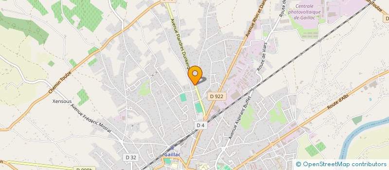 localisation de l'entreprise MONSIEUR BEN LEFETEY  GAILLAC