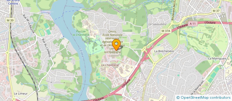 localisation de l'entreprise MONSIEUR BEN MKADARA à NANTES