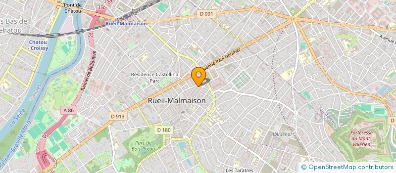 localisation de l'entreprise MONSIEUR BEN MOHAMED à RUEIL-MALMAISON