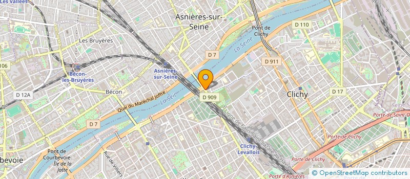 localisation de l'entreprise MONSIEUR BEN MOHAMED à CLICHY