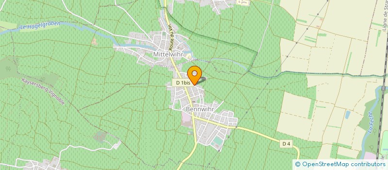 localisation de l'entreprise MONSIEUR BEN MOOROONGAPILLAY  BENNWIHR