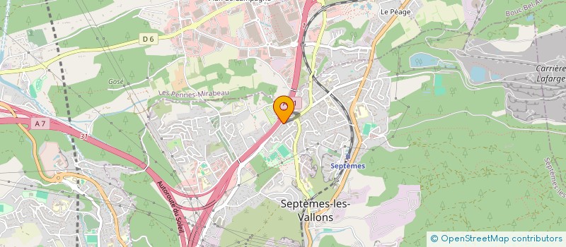 localisation de l'entreprise MONSIEUR BEN-MOUSSA BOUCHIKHI-TANI à SEPTEMES LES VALLONS