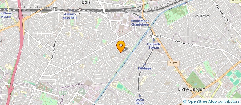 localisation de l'entreprise MONSIEUR BEN MOUSSA OUATTARA à AULNAY SOUS BOIS