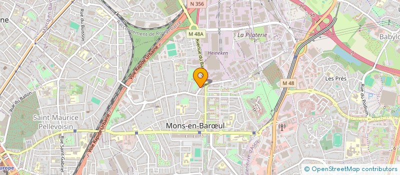 localisation de l'entreprise MONSIEUR BEN NEJMA FAKHREDDINE  MONS-EN-BARUL