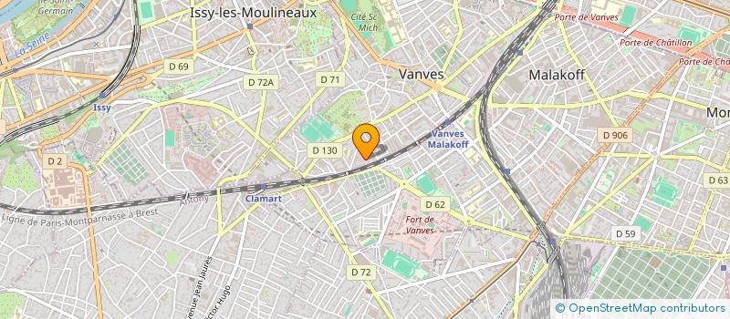localisation de l'entreprise MONSIEUR BEN SAID MOHAMED SAID ABDALLAH à VANVES