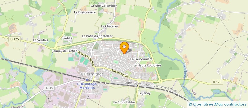 localisation de l'entreprise MONSIEUR BEN SALIM SALIM à L'HERMITAGE