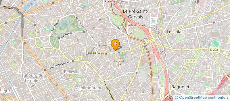 localisation de l'entreprise MONSIEUR BEN SCHWARTZ  PARIS