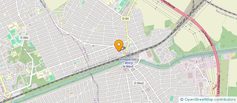 localisation de l'entreprise MONSIEUR BEN-SHYLOH DARNAL  MITRY-MORY