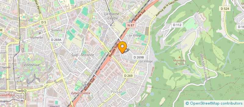 localisation de l'entreprise MONSIEUR BEN SOULEYMANE à GRENOBLE