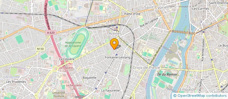 localisation de l'entreprise MONSIEUR BEN TOURE  TOULOUSE