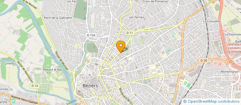 localisation de l'entreprise MONSIEUR BEN YOUNES SELMANI EL AMRANI à BEZIERS