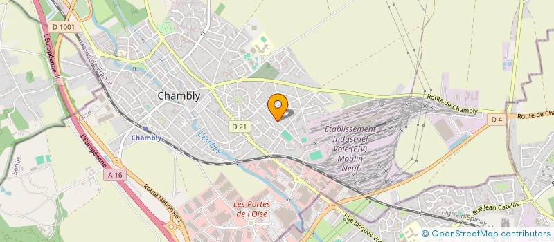 localisation de l'entreprise MONSIEUR BEN ZITOUMBI  CHAMBLY