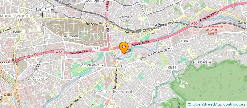 localisation de l'entreprise MONSIEUR BENABDALLAH EL KEURTI à MARSEILLE 10EME