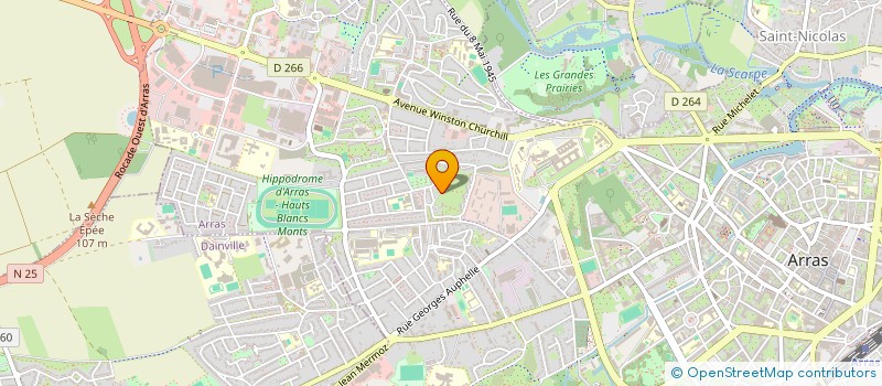 localisation de l'entreprise MONSIEUR BENABDELLAH BENSAID à ARRAS