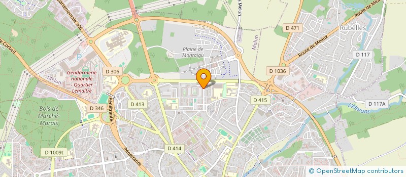 localisation de l'entreprise MONSIEUR BENABDELLAH HAMMAR à MELUN