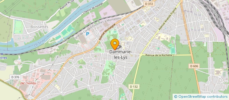 localisation de l'entreprise MONSIEUR BENABDELLAH KISSI à DAMMARIE-LES-LYS