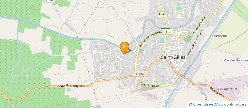 localisation de l'entreprise MONSIEUR BENACEUR OUHARMA à SAINT-GILLES