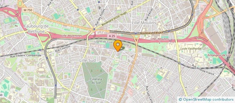 localisation de l'entreprise MONSIEUR BENAISSA EDDOUHRI à LILLE