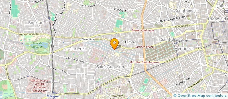 localisation de l'entreprise MONSIEUR BENAISSA EL AITOR  BORDEAUX