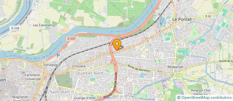 localisation de l'entreprise MONSIEUR BENAISSA ES SAR  LE PONTET