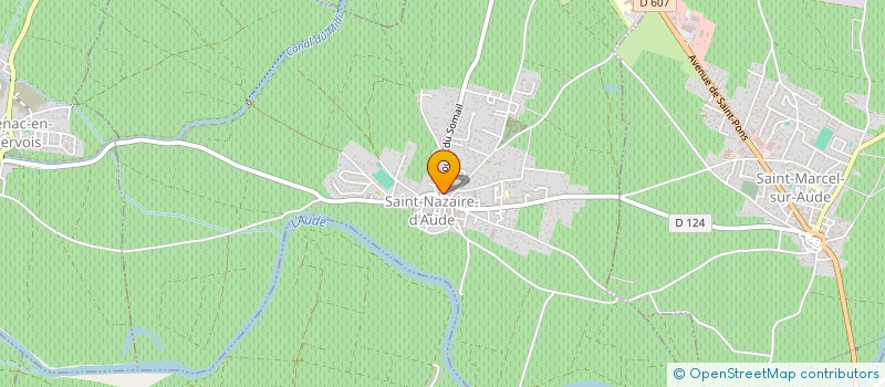 localisation de l'entreprise MONSIEUR BENAISSA HASSAB  SAINT-NAZAIRE-D'AUDE