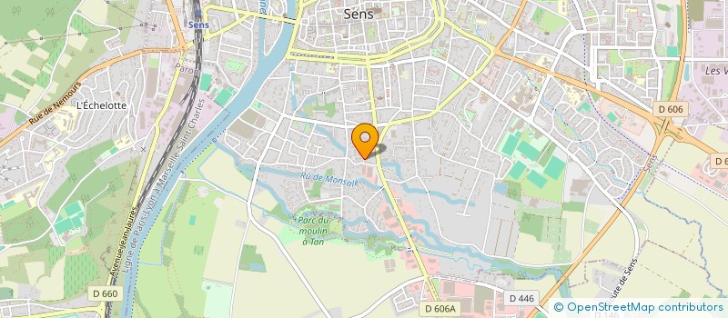 localisation de l'entreprise MONSIEUR BENAISSA ROUANE à SENS