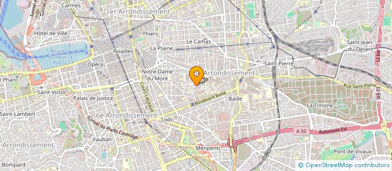 localisation de l'entreprise MONSIEUR BENAISSA SID à MARSEILLE