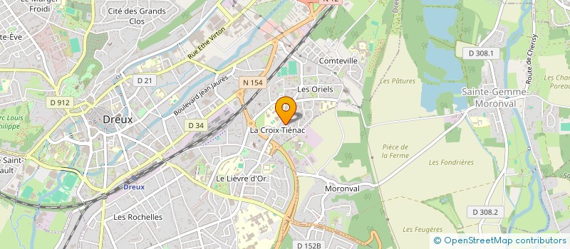 localisation de l'entreprise MONSIEUR BENALI ACHBANI à DREUX
