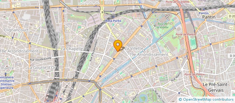 localisation de l'entreprise MONSIEUR BENALI ADEL  PARIS