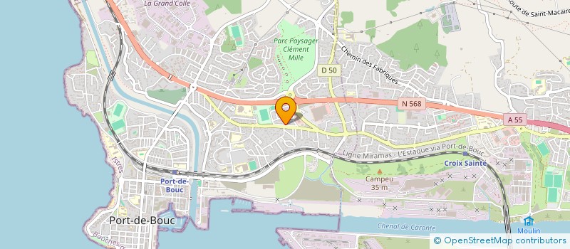 localisation de l'entreprise MONSIEUR BENALI AMARA  PORT-DE-BOUC