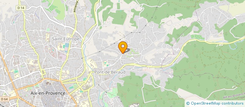 localisation de l'entreprise MONSIEUR BENALI LOUATI  AIX EN PROVENCE