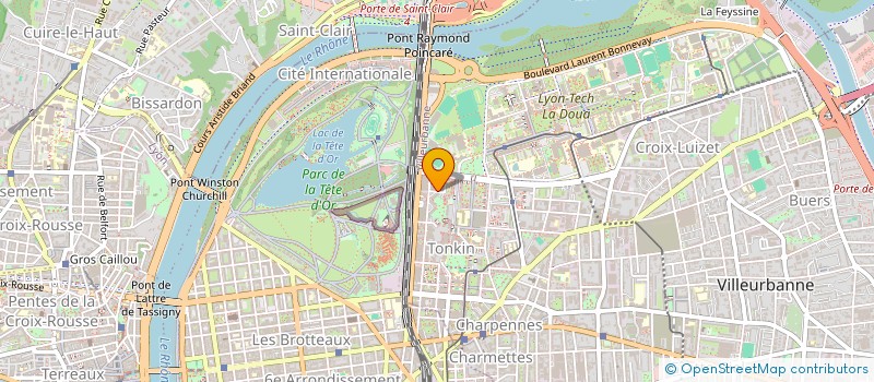 localisation de l'entreprise MONSIEUR BENALI SAIDI  VILLEURBANNE