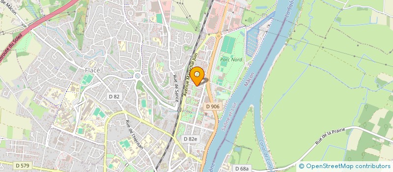 localisation de l'entreprise MONSIEUR BENAMAR BELABBAS  MACON