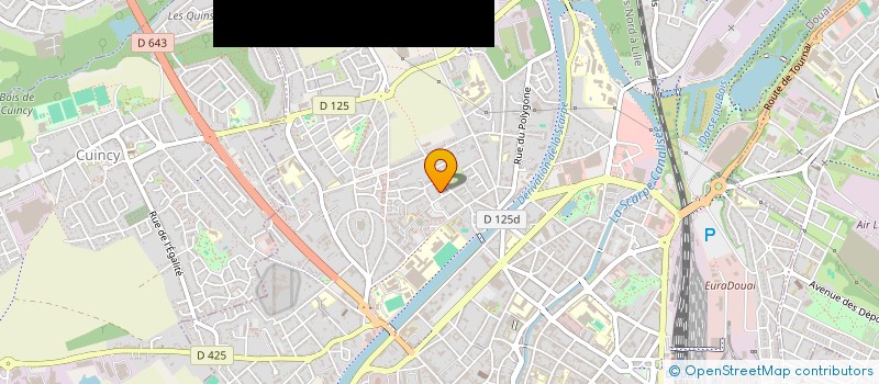localisation de l'entreprise MONSIEUR BENAMAR BELAICHE à DOUAI
