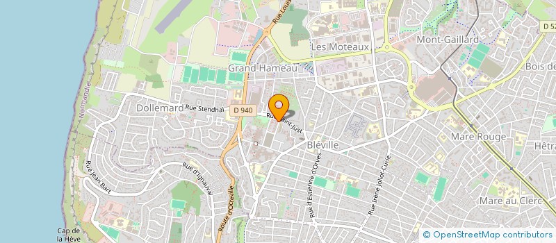 localisation de l'entreprise MONSIEUR BENAMAR CHATI  LE HAVRE