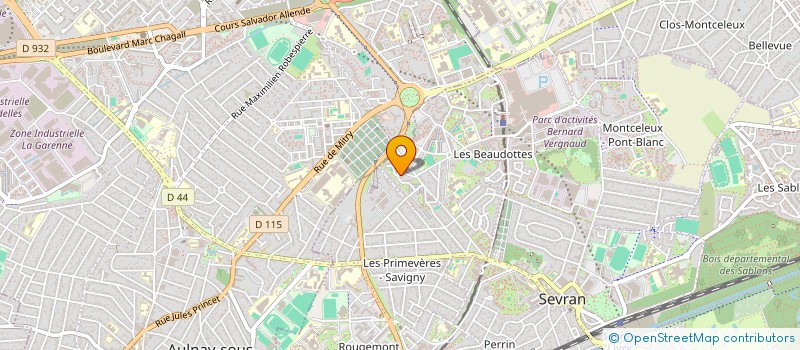localisation de l'entreprise MONSIEUR BENAMAR HOCINI à SEVRAN