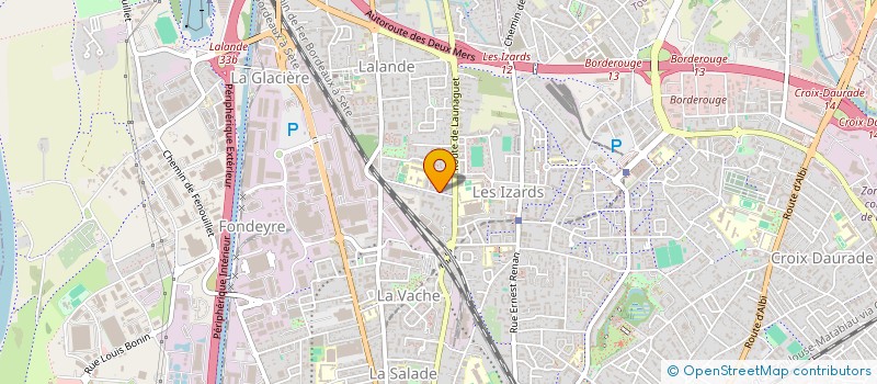 localisation de l'entreprise MONSIEUR BENAMEUR KELALECH  TOULOUSE