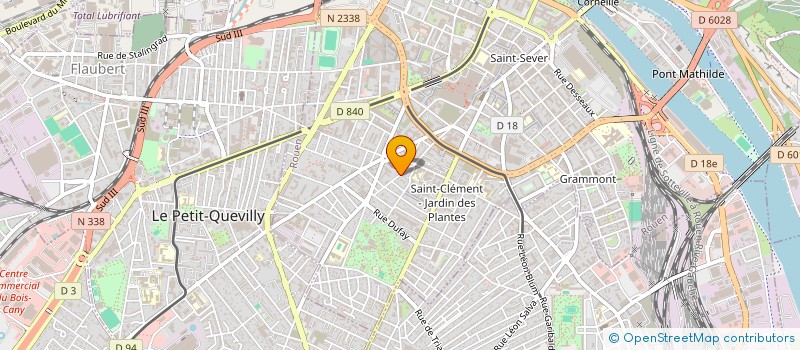 localisation de l'entreprise MONSIEUR BENAOUDA BENYAHIA à ROUEN