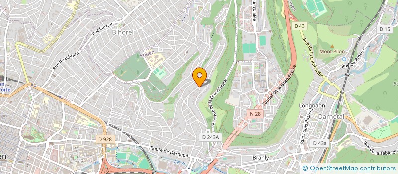 localisation de l'entreprise MONSIEUR BENAOUDA RAHMOUNI à ROUEN