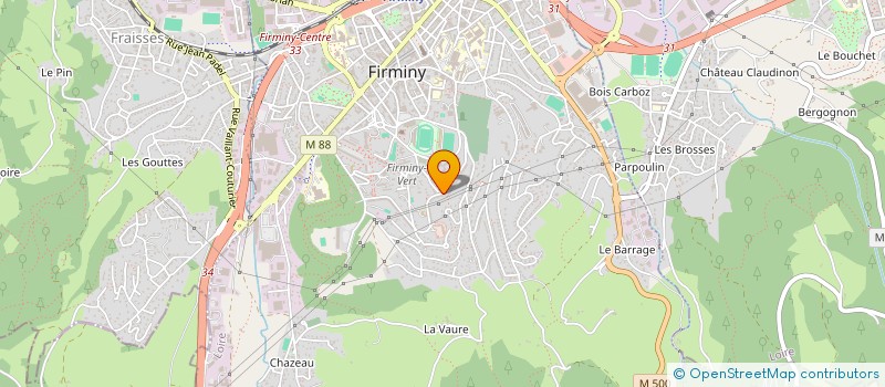 localisation de l'entreprise MONSIEUR BENARAM LALAM  SAINTE-SIGOLENE