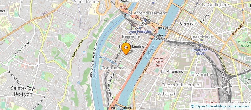 localisation de l'entreprise MONSIEUR BENARD NDOCI  LYON