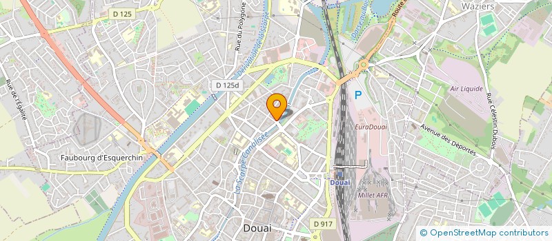 localisation de l'entreprise MONSIEUR BENASSA HIMEUR  DOUAI