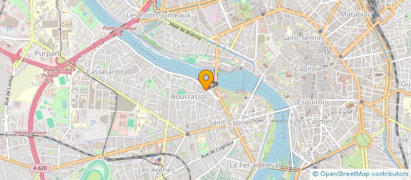 localisation de l'entreprise MONSIEUR BENATIA BELAMECHE à TOULOUSE