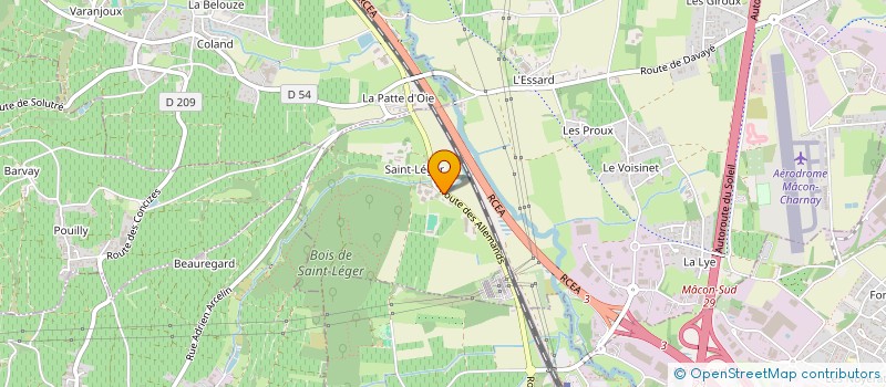 localisation de l'entreprise MONSIEUR BENAZOUZ GHEZAL  CHARNAY-LES-MACON