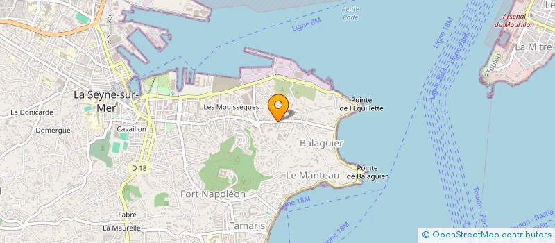 localisation de l'entreprise MONSIEUR BENBAKHAT BOUAICHAT à LA SEYNE-SUR-MER