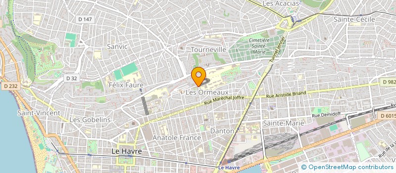 localisation de l'entreprise MONSIEUR BENBRAHIM DJELLOULI à LE HAVRE