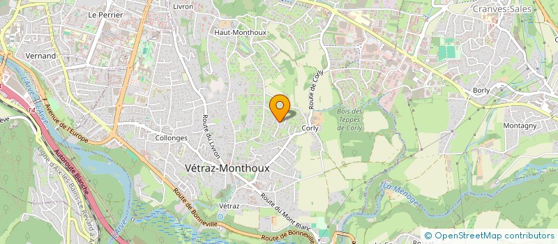 localisation de l'entreprise MONSIEUR BENCE JACZKO  VETRAZ-MONTHOUX